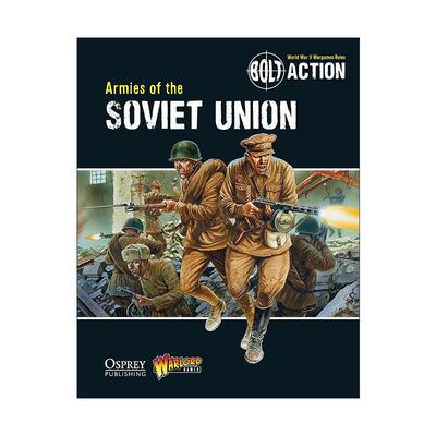 英文原版 Bolt Action Armies of the Soviet Union 桌面战争兵棋 苏联军队 英文版 进口英语原版书籍