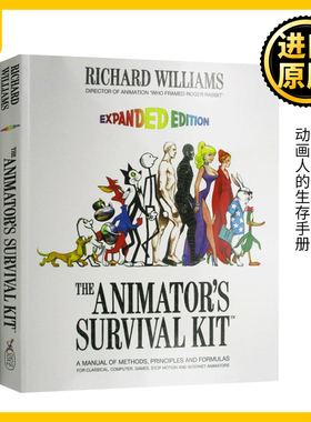 原动画基础教程 英文原版 The Animator's Survival Kit  全英文版 Richard Williams 进口原版英语书籍