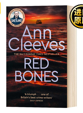 Red Bones 血骨 英文原版 BBC热播剧 设得兰谜案 Ann Cleeves 红色骨头 悬疑惊悚小说 英文版 Ann Cleeves 进口英语原版书籍
