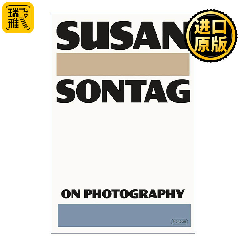 英文原版 On Photography 论摄影 苏珊桑塔格 英文版 进口英语原版书籍