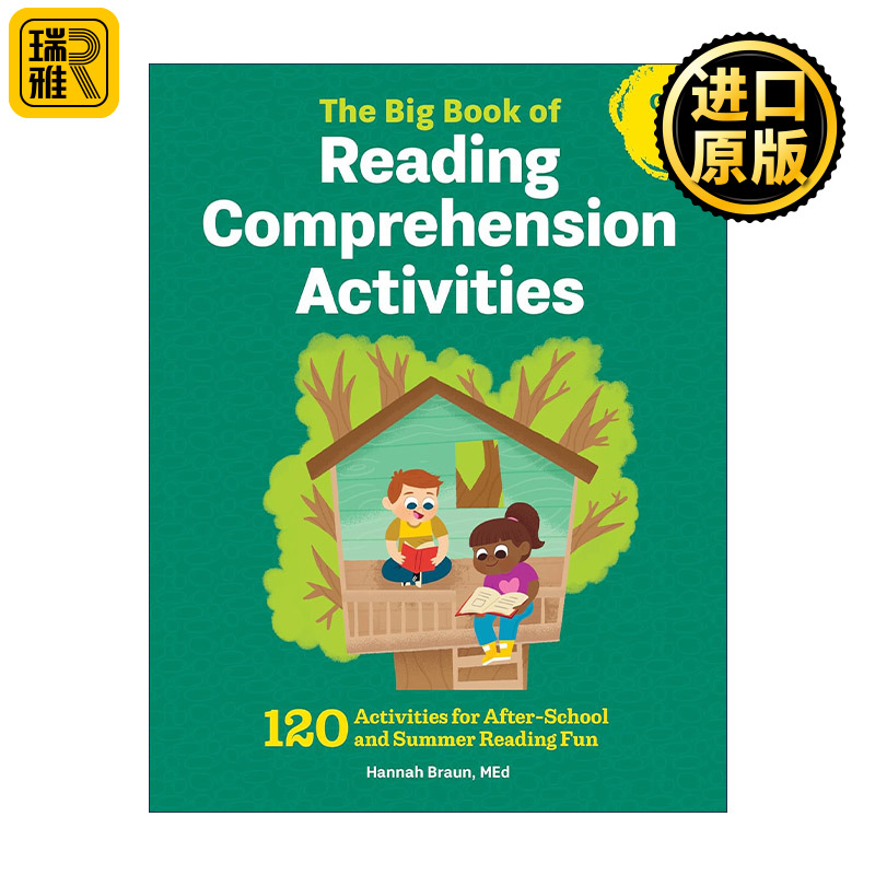 The Big Book of Reading Comprehension Activities Grade 2 美国小学英语阅读理解活动大书 二年级 100个课后与暑期趣味练习CCSS