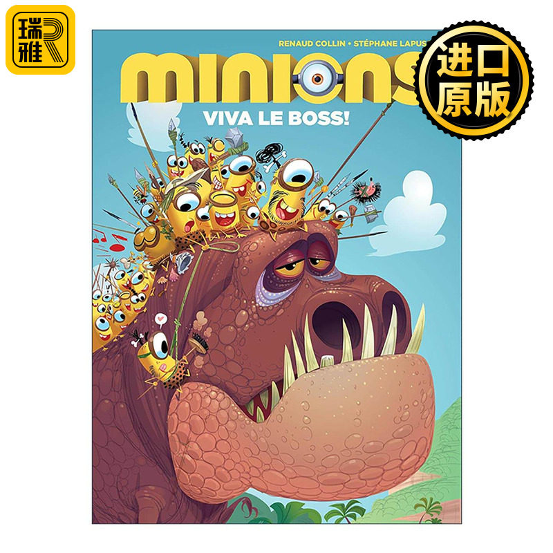 英文原版 Minions Viva Le Boss 小黄人精装漫画 老板万岁 英文版 进口英语原版书籍