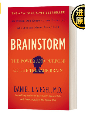英文原版 Brainstorm the Power and Purpose of the Teenage Brain 青春期大脑风暴 青少年是如何思考与行动的 英文版 进口书籍
