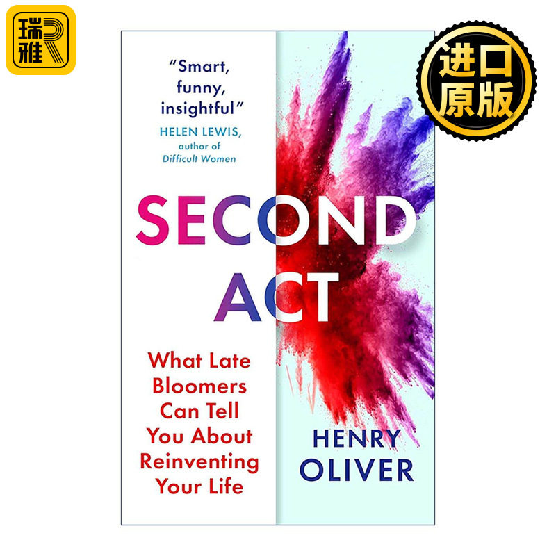 英文原版 Second Act 第二幕 大器晚成者能告诉你关于成功与重塑人生的那些事 精装 英文版 进口英语原版书籍