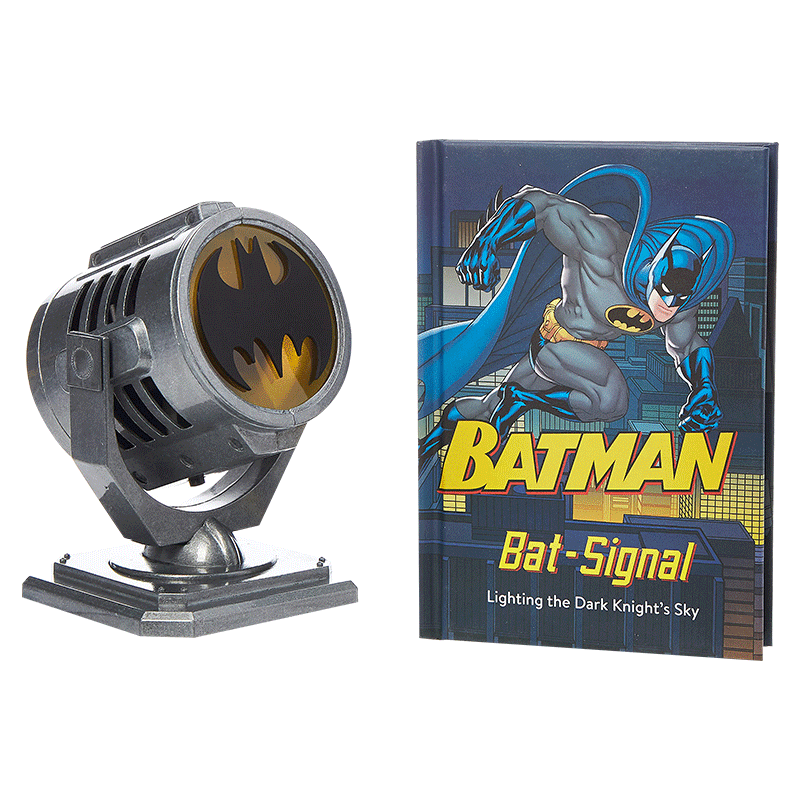 蝙蝠侠 蝙蝠信号灯 英文原版 Batman Metal Die-Cast Bat-Signal 英文版 Running Press 进口英语原版书籍