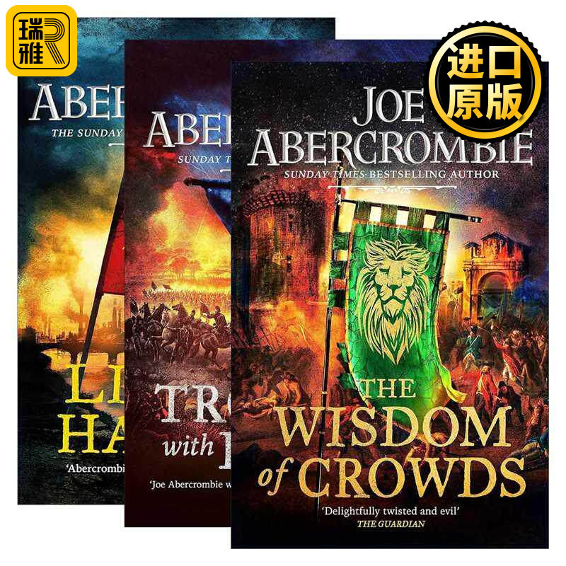 英文原版 The Age of Madness 疯狂时代系列1-3册 小仇恨 和平的烦恼 群众的智慧 英文版 进口英语原版书籍
