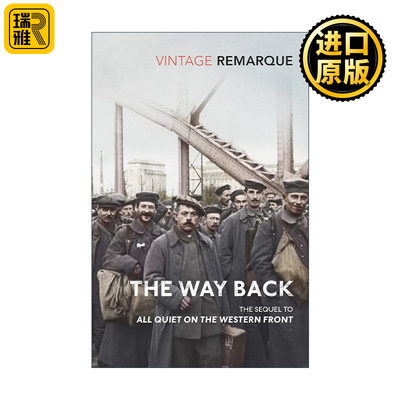 英文原版 The Way Back 西线归来 埃里希·玛丽亚·雷马克 西线无战事2 英文版 进口英语原版书籍