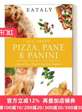 英文原版 Eataly: All About Pizza, Pane & Panini