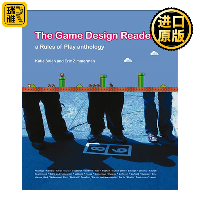 The Game Design Reader (The MIT Press) 游戏设计读本 游戏规则选集 Katie Salen 精装