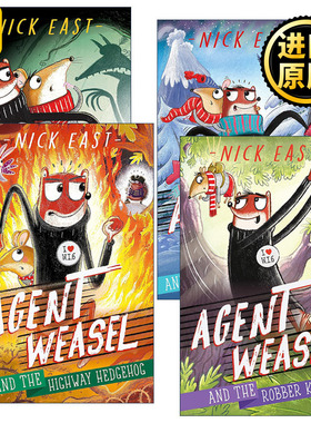 Agent Weasel 黄鼠狼特工系列4册