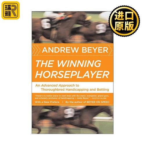 英文原版 The Winning Horseplayer 胜利的玩家 赛马博彩指南三部曲 英文版 进口英语原版书籍