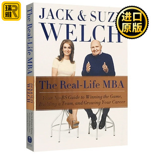 The Jack CEO Life 英文原版 商业 Real MBA 进口英语管理书籍 本质 全英文版 杰克韦尔奇 Welch Suzy HarperBusiness