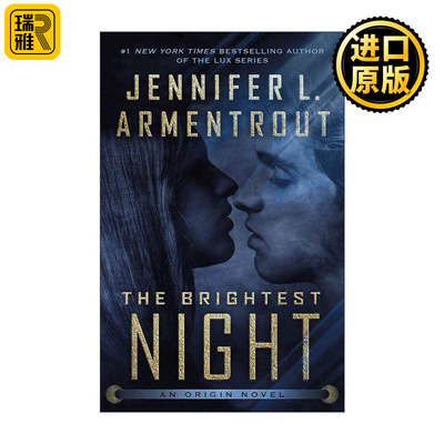 英文原版 The Brightest Night 明亮的夜晚 起源系列科幻小说 纽约时报畅销书作者 Jennifer L Armentrout英文版 进口英语原版书籍