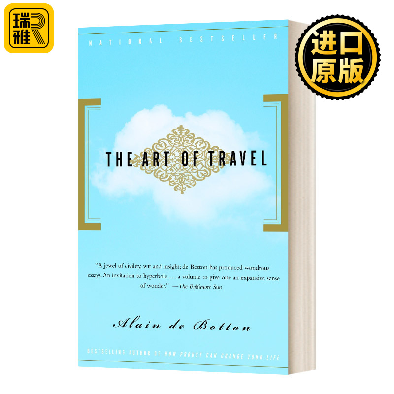 旅行的艺术 英文原版 The Art of Travel 阿兰德波顿 Alain De Botton 爱情笔记Essays In Love身份的焦虑作者 进口英语原版书籍 书籍/杂志/报纸 原版其它 原图主图