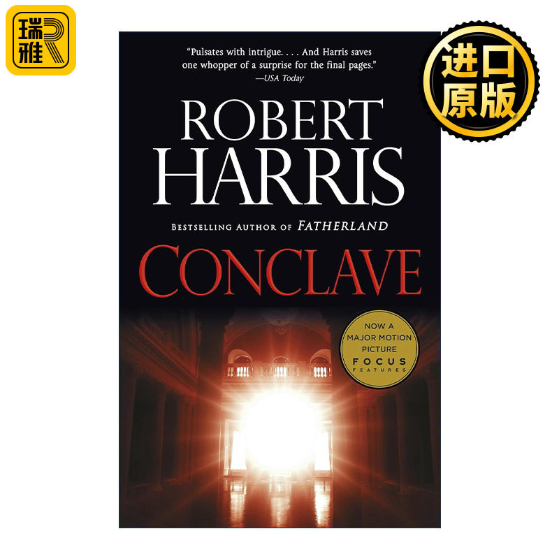 英文原版 Conclave 秘密会议 英国国家图书奖短名单 惊悚悬疑小说 罗伯特&middot;哈里斯 英文版 进口英语原版书籍