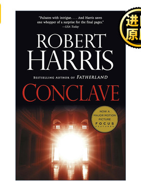 英文原版 Conclave 秘密会议 英国国家图书奖短名单 惊悚悬疑小说 罗伯特·哈里斯 英文版 进口英语原版书籍
