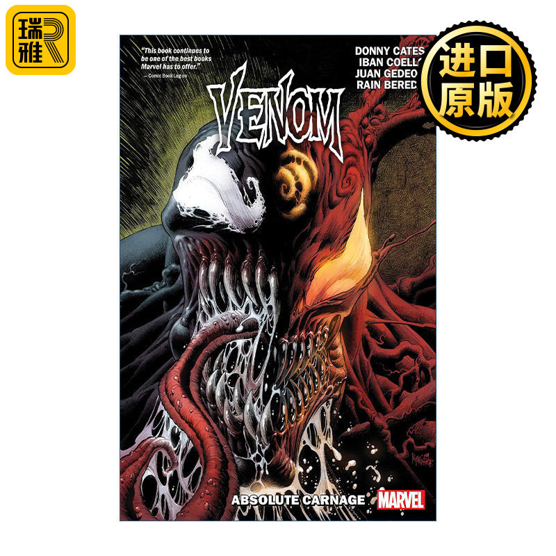 Venom By Donny Cates Vol. 3: Absolute Carnage 毒液 卷三 漫威漫画