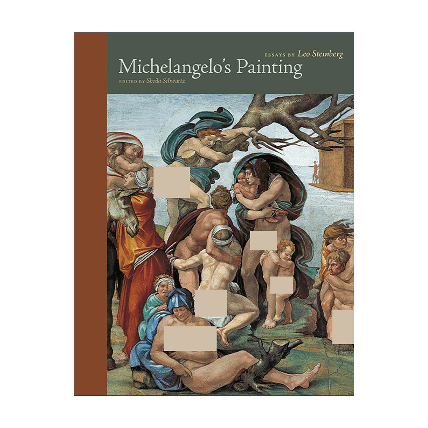 英文原版 Michelangelo's Painting 米开朗基罗的绘画 精选文集 另类准则作者列奥·施坦伯格 精装 英文版 进口英语原版书籍
