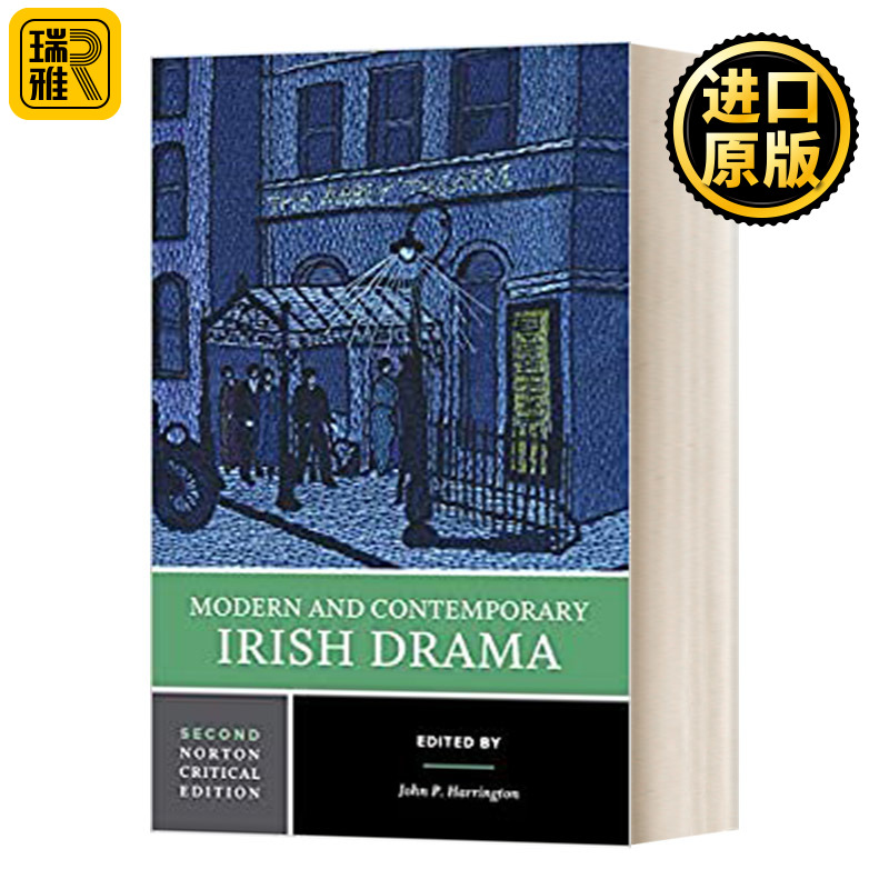 Modern and Contemporary Irish Drama 现代和当代爱尔兰戏剧  诺顿文学解读系列 Norton Critical Editions