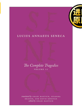 The Complete Tragedies, Volume 2 (The Complete Works of Lucius Annaeus Seneca) 完整悲剧集 卷二 芝加哥大学塞涅卡系列 戏剧