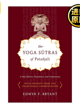 英文原版 The Yoga Sutras of Patanjali A New Edition Translation and Commentary 瑜伽之祖帕坦伽利 瑜伽指南 英文版