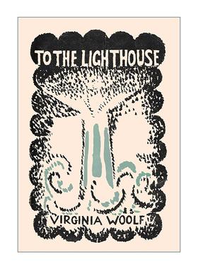 英文原版 To the Lighthouse 到灯塔去 弗吉尼亚·伍尔夫 精装收藏版 初版印刷文本及Vanessa Bell设计封面 进口英语原版书籍