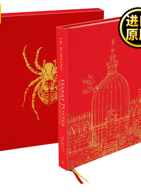哈利波特与密室2 彩绘版豪华精装 英文原版 Harry Potter and the Chamber of Secrets第二部 全正版英语原著小说全套书籍神奇动物