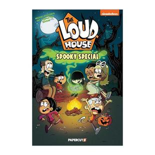 英文版 书籍 House 喧闹一家亲 恐怖特辑 Special Loud Spooky 进口英语原版 英文原版 儿童全彩幽默漫画 The
