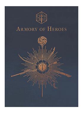 英文原版 Critical Role Armory of Heroes 关键角色 英雄装备百科书 精装插图版 英文版 进口英语原版书籍
