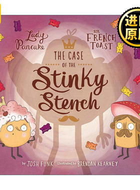 Case of the Stinky Stench 薄饼夫人与吐司先生2  精装绘本
