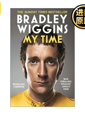 英文原版 Bradley Wiggins My Time 英国自行车传奇名将布拉德利·威金斯自传 英文版 进口英语原版书籍