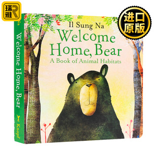 英语书籍 Welcome 全英文版 Bear 英文原版 Home 可搭海狸Beaver进口原版 欢迎回家 Sung 小熊