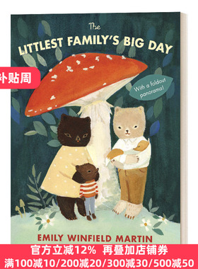 小家庭的大日子 英文原版 The Littlest Family's Big Day 儿童绘本 Emily Martin插画英文版Emily Winfield Martin进口英语原版书
