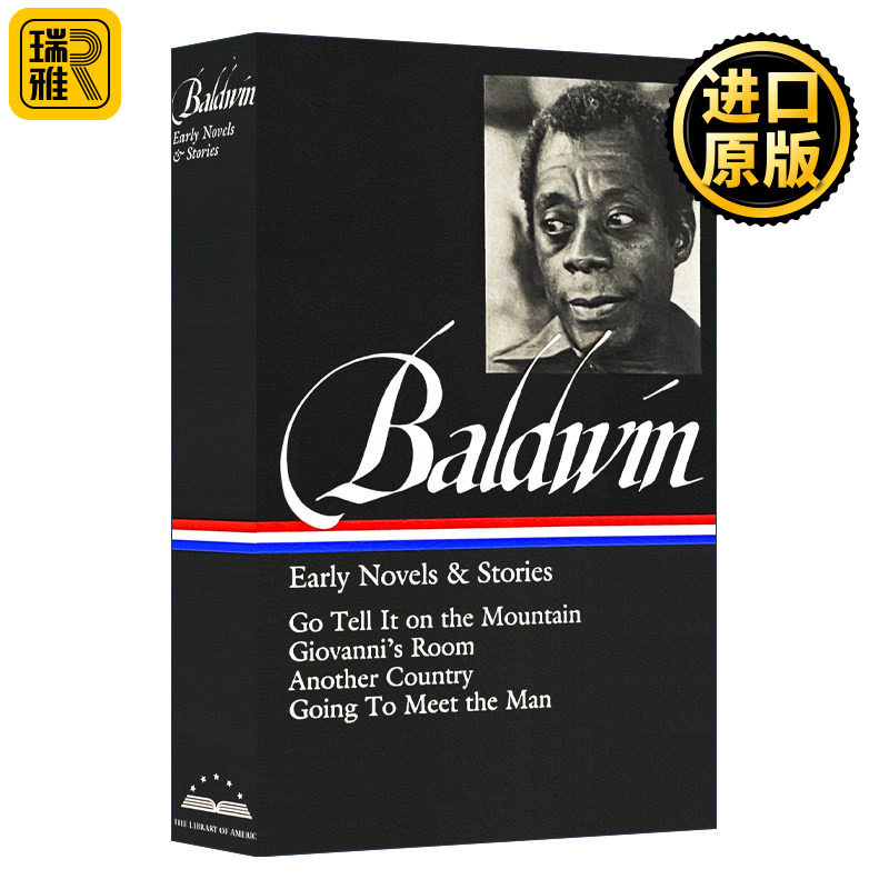 英文原版小说 James Baldwin Early Novels and Stories LOA #97 詹姆斯·鲍德温 早期小说和故事 精装 英文版 进口英语原版书籍