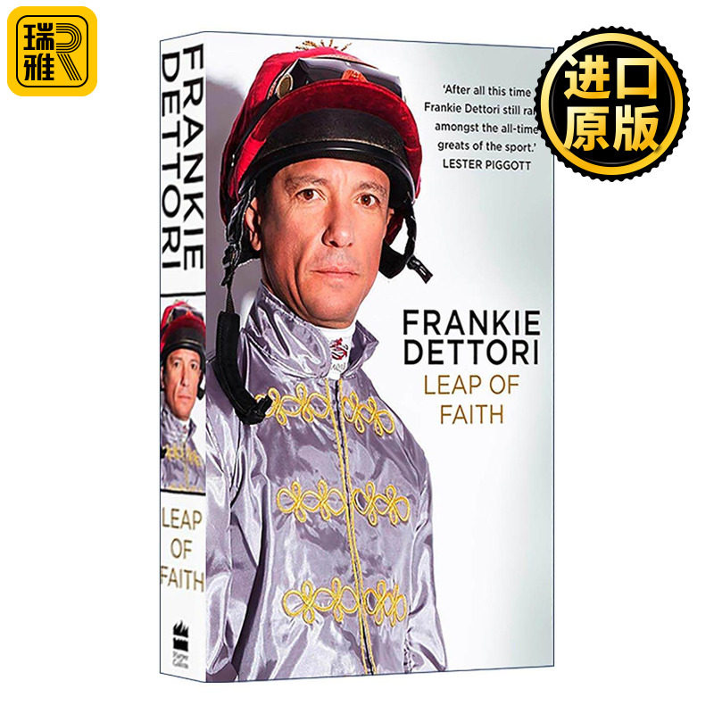 英文原版 Leap of Faith 信仰之跃 英国赛马骑师弗兰基·戴托力自传 精装 英文版 进口英语原版书籍