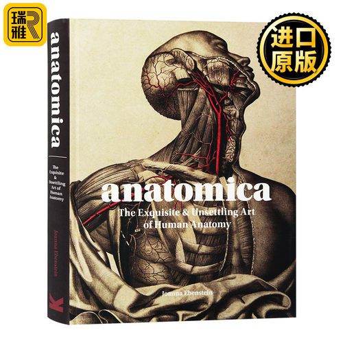 Anatomica 解剖学 人体解剖学精美艺术 医学手稿插画册 探索人体解剖学 Joanna Ebenstein原版