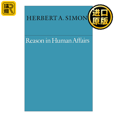正版 Reason in Human Affairs 英文原版 进口英语书籍