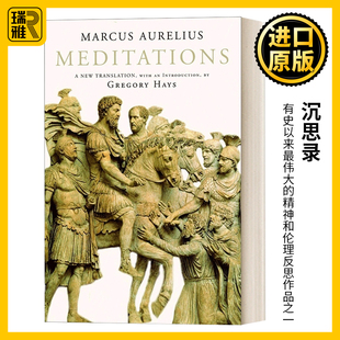 英文原版 Meditations A New Translation 沉思录 兰登书屋现代图书馆精装收藏版 Marcus Aurelius 英文版 进口英语原版书籍