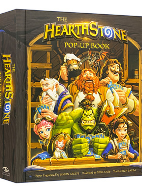 精装 The Hearthstone PopUp Book 英文原版进口书籍