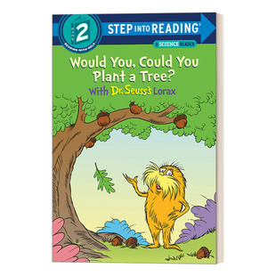 Would Dr.Seuss 英文原版 You into With Could Lorax Reading Tree Step 你能种树吗 美国企鹅兰登英语分级绘本 Plant