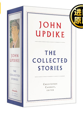 英文原版 John Updike The Collected Stories A Library of America Boxed Set 约翰·厄普代克故事小说集 套装 美国文库 英文版