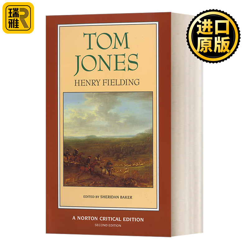 Tom Jones 弃儿汤姆琼斯 诺顿文学解读系列 Norton Critical Edition 英文原版