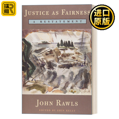 英文原版 Justice as Fairness A Restatement 约翰·罗尔斯 作为公平的正义 正义新论 John Rawls 英文版 进口英语原版书籍