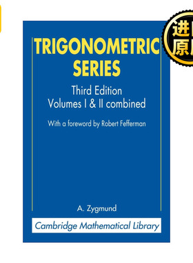 Trigonometric Series 三角级数 A.吉格曼 剑桥数学图书馆系列