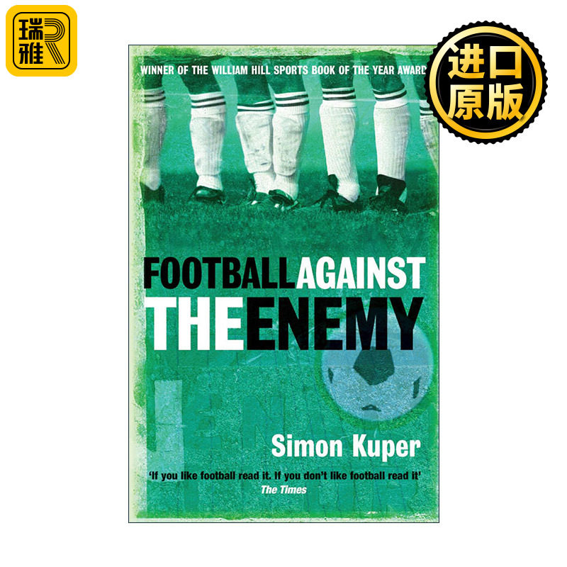 英文原版 Football Against The Enemy 足球 与敌对抗 足球经济学作者西蒙·库珀 英文版 进口英语原版书籍