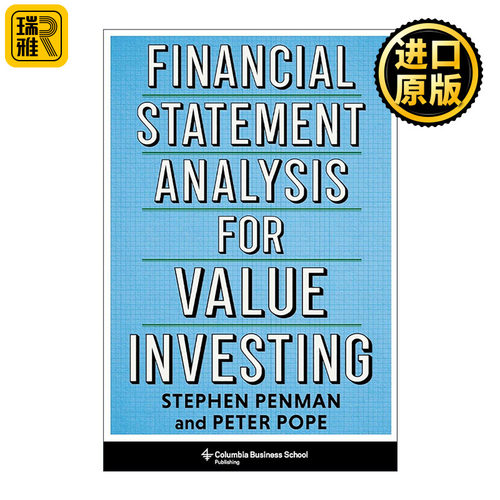 英文原版 Financial Statement Analysis for Value Investing价值投资的财务报表分析 斯蒂芬·H.佩因曼 哥伦比亚大学出版社 精装