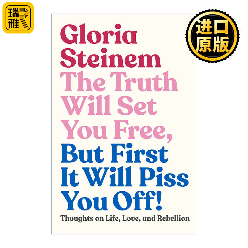 英文原版 The Truth Will Set You Free But First It Will Piss You Off 真相会让你自由 对生命 爱与叛逆的思考 精装