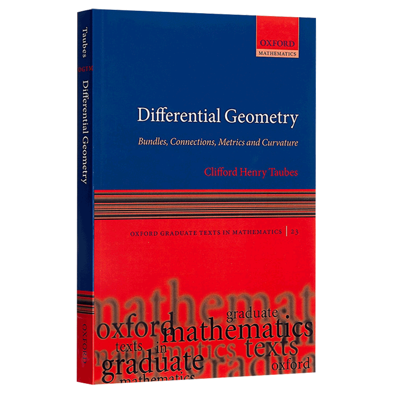 正版 Differential Geometry微分几何：束，连接，指标和曲率