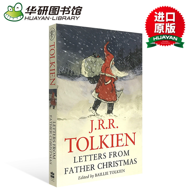 圣诞老爸的来信 英文原版 Letters from Father Christmas 英文版经典亲子故事书 托尔金Tolkien 现货正版进口英语书籍
