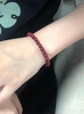 红色朱砂手链紫金砂复古手饰